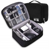 Pokrowiec Etui Organizer na Kable Dysk Zewnętrzny Twardy SSD SATA Przenośny