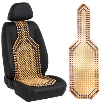 Pokrowiec Mata Koralikowa Na Siedzenie Masująca Kulki Koraliki Na Fotel - Korbi