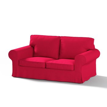 Pokrowiec na 2-osobową nierozkładaną sofę Ektorp, DEKORIA, Etna, czerwony  - Dekoria