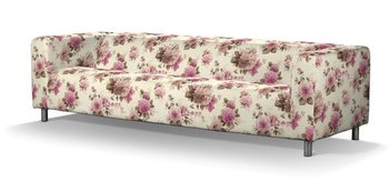 Pokrowiec na 4-osobową sofę Klippan DEKORIA Mirella, kremowy - Dekoria