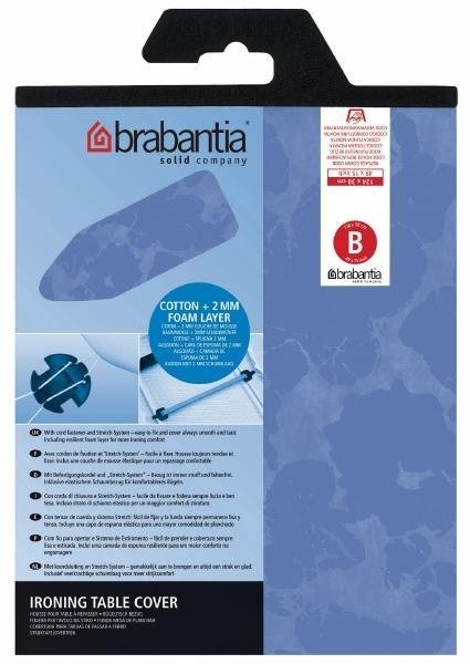 Pokrowiec na deskę do prasowania BRABANTIA, rozmiar B, 124x38 cm