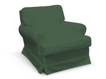 Pokrowiec na fotel Barkaby, Forest Green (zielony), 80 x 86 cm, Cotton Panama - Dekoria