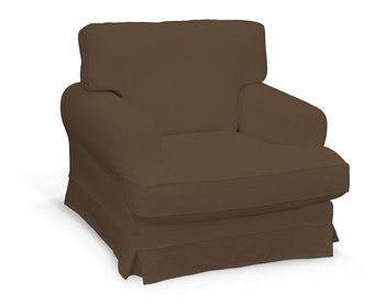 Pokrowiec na fotel Ekeskog DEKORIA Cotton Panama, brązowy - Dekoria