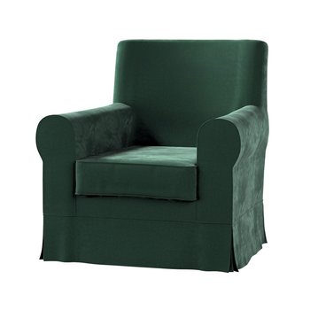 Pokrowiec na fotel Ektorp, DEKORIA, Jennylund, ciemny zielony, 78x85x84 cm - Dekoria