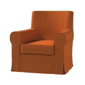 Pokrowiec na fotel Ektorp, Jennylund, Cotton Panama, rudy, 78x85x84 cm - Dekoria