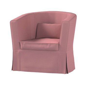 Pokrowiec na fotel Ektorp Tullsta, Cotton Panama, zgaszony róż, 79x69x78 cm - Dekoria