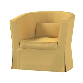 Pokrowiec na fotel Ektorp Tullsta, Cotton Panama, zgaszony żółty, 79x69x78 cm - Dekoria