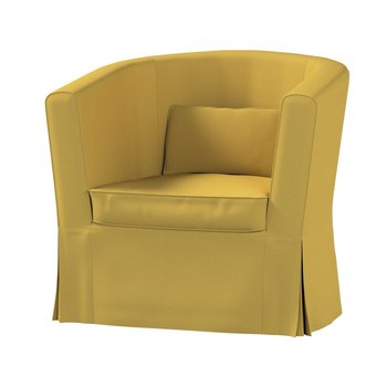 Pokrowiec na fotel Ektorp Tullsta, złoty żółty szeniil, 79 x 69 x 78 cm, Living - Dekoria