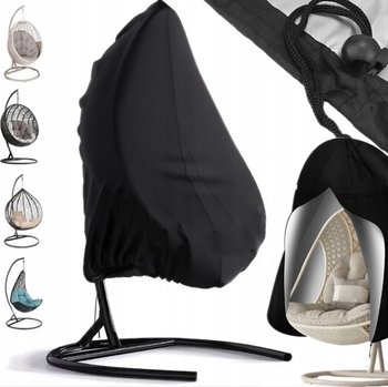 POKROWIEC NA FOTEL WISZĄCY KOKON HUŚTAWKA OGRODOWA KOSZ OGRODOWY 400/155cm - Nexoo