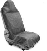 POKROWIEC NA FOTELE SAMOCHODOWE WODOODPORNY SZARY 143X75 CM ANTYPOŚLIZGOWY