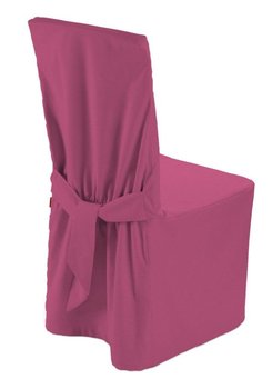 Pokrowiec na krzesło, DEKORIA, Loneta, różowy, 45x94 cm - Dekoria