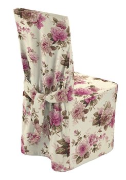 Pokrowiec na krzesło, DEKORIA, Mirella, kremowy, 45x94 cm - Dekoria