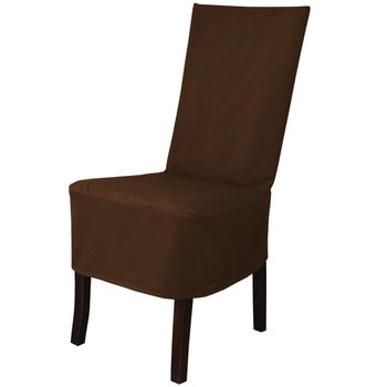 Pokrowiec na krzesło TESS Panama, brązowy - TESS