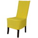 Pokrowiec na krzesło, TESS, Panama, żółty - TESS