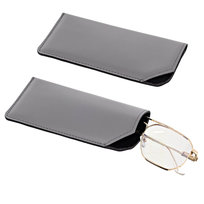 Pokrowiec na okulary w wersji wsuwanej ET-136E szary