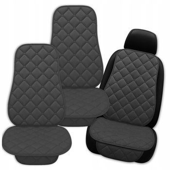 Pokrowiec na siedzenie samochodowe wodoodporne pikowane czarne 2 sztuki - Inny producent