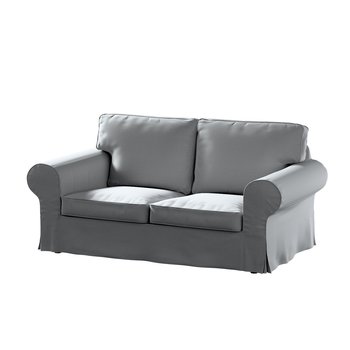 Pokrowiec na sofę dwuosobową nierozkładaną Ektorp, DEKORIA, ciemny szary, 173x83x73 cm - Dekoria