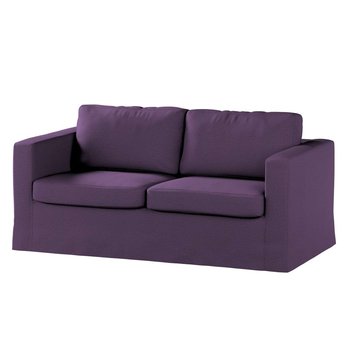 Pokrowiec na sofę Karlstad 2-osobową nierozkładaną, Etna,długi, fioletowy, 165x89x64 cm - Dekoria