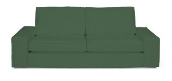 Pokrowiec na sofę Kivik 3-osobową nierozkładaną DEKORIA Cotton Panama, zielony - Dekoria