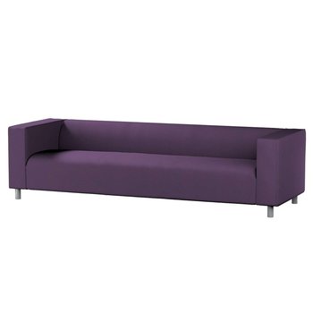 Pokrowiec na sofę Klippan 4-osobową, Etna, fioletowy, 246x86x58 cm - Dekoria