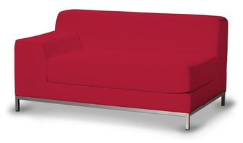 Pokrowiec na sofę lewostronną Kramfors, DEKORIA, Cotton Panama, 2-osobową, czerwony - Dekoria