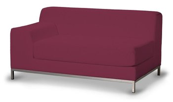 Pokrowiec na sofę lewostronną Kramfors, DEKORIA, Cotton Panama, 2-osobową, śliwkowy - Dekoria