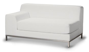 Pokrowiec na sofę lewostronną Kramfors, DEKORIA, Etna, 2-osobowa, kremowa biel - Dekoria