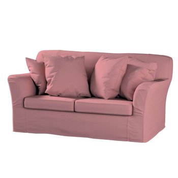 Pokrowiec na sofę Tomelilla 2-osobową nierozkładaną, Cotton Panama, zgaszony róż, 156x80x76 cm - Dekoria