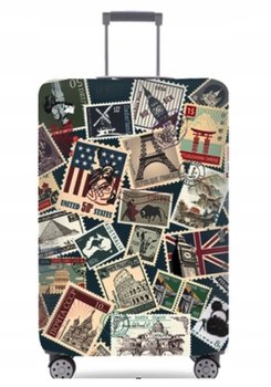 Pokrowiec Na Walizkę Ochronny Znaczki Travel M - Inna marka
