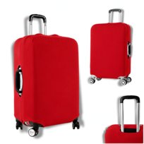 Pokrowiec na walizkę średnią podróżną bagaż elastyczny ochronny etui czerwony M 62 CM Inna marka