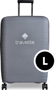 Pokrowiec na walizkę Travelite szary- rozmiar L - Travelite