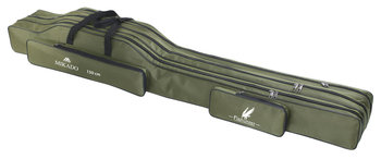 Pokrowiec na wędki Mikado 3 KOMOROWY 150cm - ZIELONY - Mikado