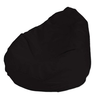 Pokrowiec na worek do siedzenia, Black (czarny), pokrowiec Ø60 × 105 cm, Cotton Panama - Dekoria