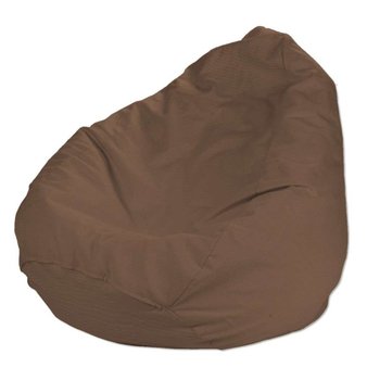 Pokrowiec na worek do siedzenia, brązowy, pokrowiec Ø80 × 115 cm, Loneta - Dekoria