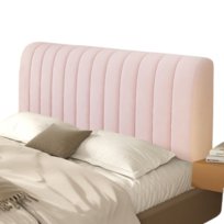 Pokrowiec Narzuta Na Zagłówek Wezgłowie Łóżka 180X65 Cm Różowy