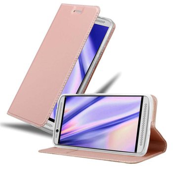 Pokrowiec Ochronny Do ZTE Axon 7 MINI Etui w CLASSY RÓŻOWE ZŁOTO Case Obudowa Ochronny Cover Cadorabo - Cadorabo