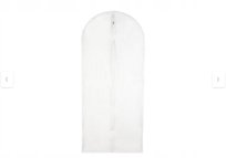 Pokrowiec ochronny na ubrania LIVARNO home, 59 x 134 cm biały
