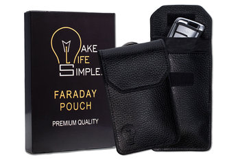 Zestaw Pudełko antykradzieżowe na kluczyki FARADAY BOX + Etui Keyless RFID/  Make Life Simple - Make Life Simple