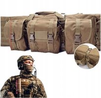 POKROWIEC TORBA PLECAK 96 cm Beżowy Molle