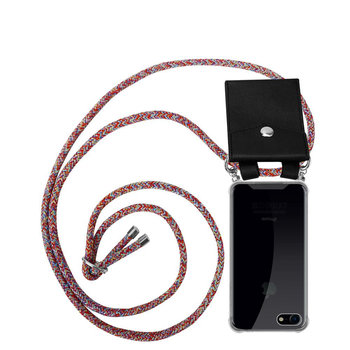 Pokrowiec z łańcuszkiem Do Apple iPhone 7 / 7S / 8 / SE 2020 w KOLOROWA PAPUGA Etui Obudowa Case Cover Ochronny Cadorabo - Cadorabo