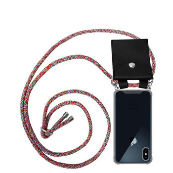 Pokrowiec z łańcuszkiem Do Apple iPhone XS MAX w KOLOROWA PAPUGA Etui Obudowa Case Cover Ochronny Cadorabo - Cadorabo
