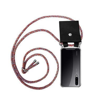 Pokrowiec z łańcuszkiem Do Huawei P30 w KOLOROWA PAPUGA Etui Obudowa Case Cover Ochronny Cadorabo - Cadorabo