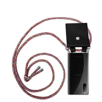 Pokrowiec z łańcuszkiem Do Sony Xperia 10 II w KOLOROWA PAPUGA Etui Obudowa Case Cover Ochronny Cadorabo - Cadorabo