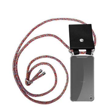 Pokrowiec z łańcuszkiem Do Sony Xperia XA w KOLOROWA PAPUGA Etui Obudowa Case Cover Ochronny Cadorabo - Cadorabo