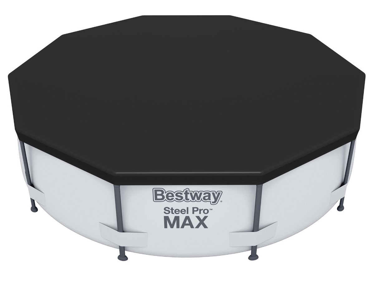 Pokrywa mata plandeka zakrycie na Basen stelażowy okrągły 305 cm Bestway 58036