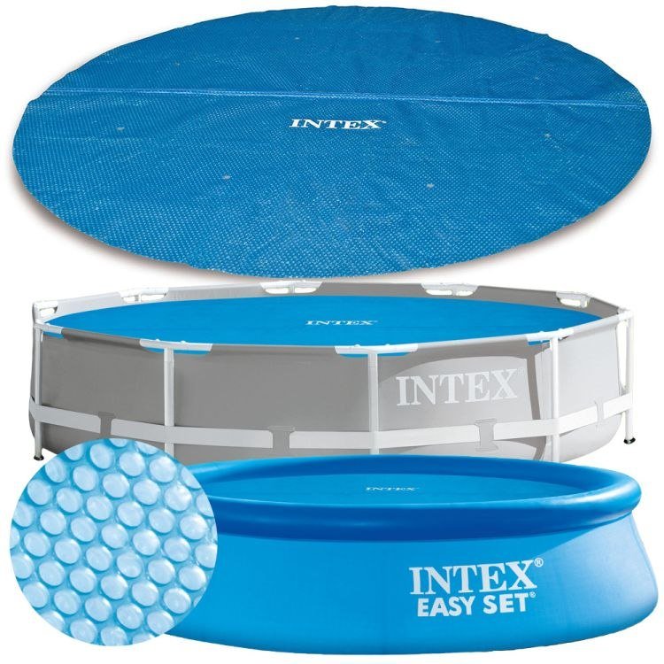 Intex Solar Frame Pool Afdekzeil - Zwembaden - Blauw - 305 cm