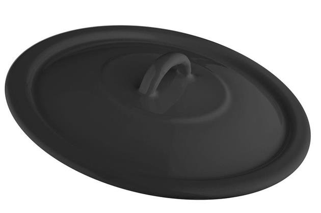Pokrywa TADAR, czarna, 18 cm