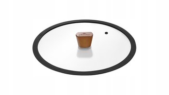 Pokrywka do patelni Gerlach 28 cm Natur szkło hartowane - Gerlach