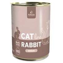 Pokusa CatLine Królik 400g Mokra Karma dla Kota
