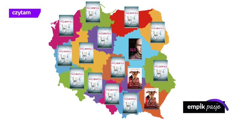 Polacy kochają kryminały, biografie i… pitbulla imieniem Bella, czyli co się czyta w waszym województwie?
